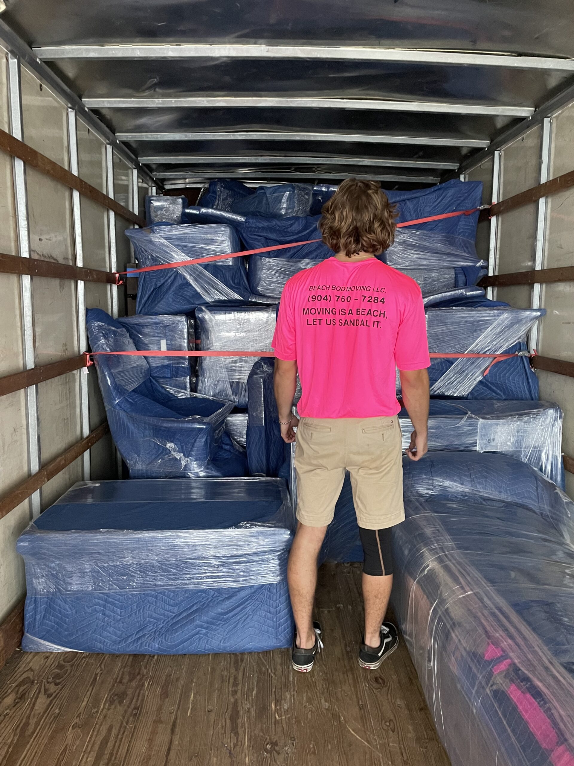 loading a moving truck